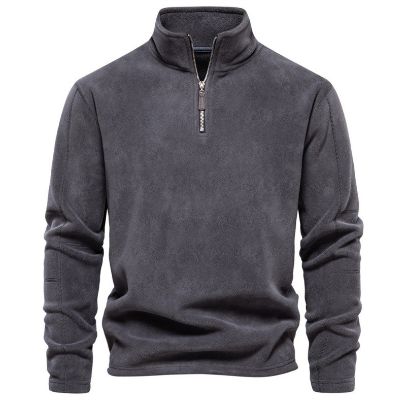 JOSUÉ | Pull polaire quart de zip