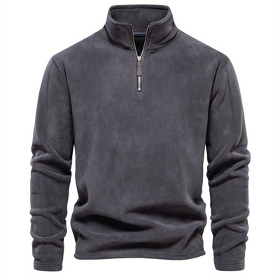 JOSUÉ | Pull polaire quart de zip