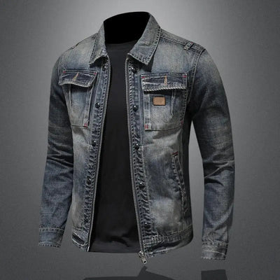 HUGO | Veste en jean avec zip