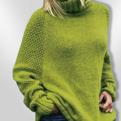 ELEGANZA | Pull col roulé élégant