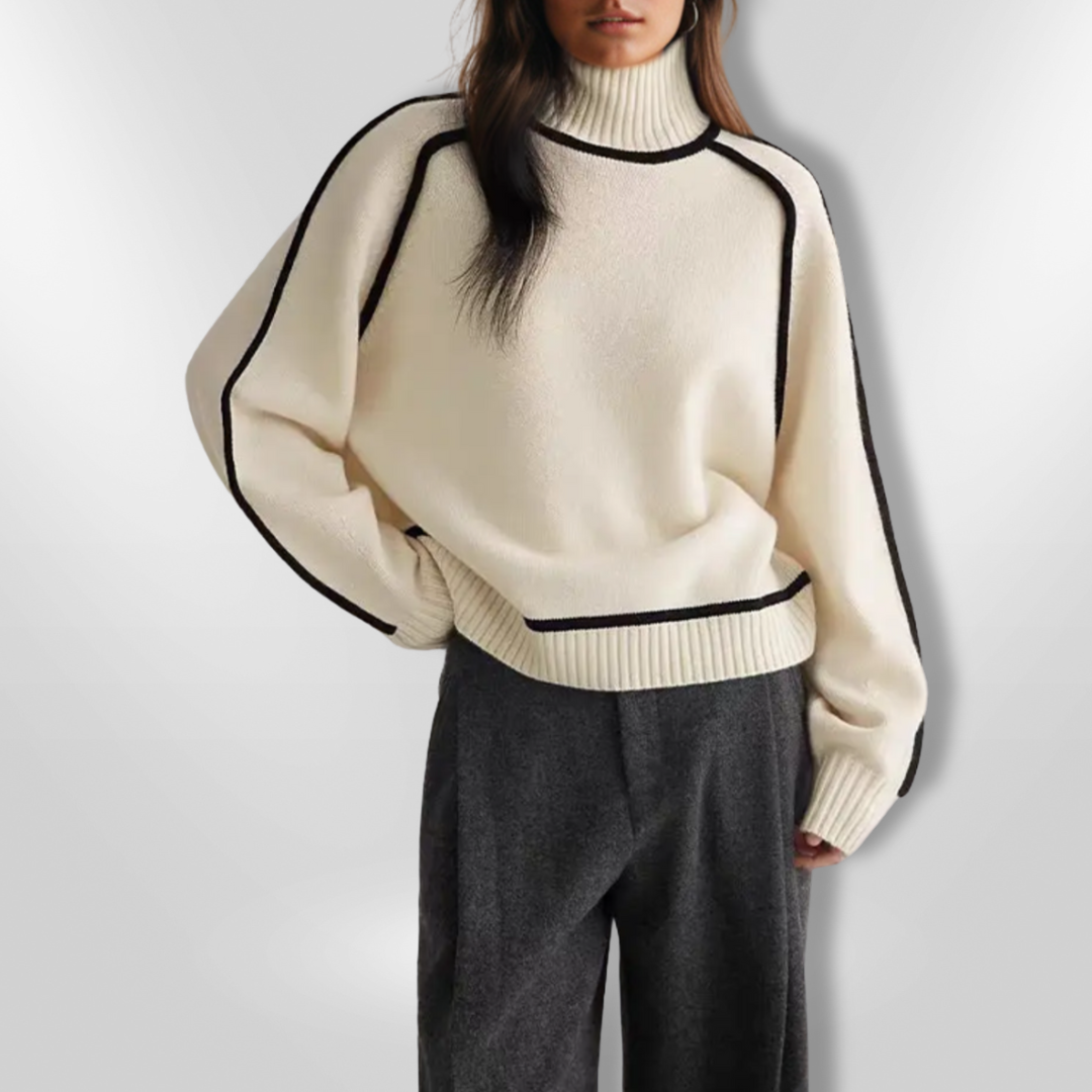 JULIA | Pull col roulé