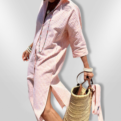SOPHIE | Robe Chemise Rayée