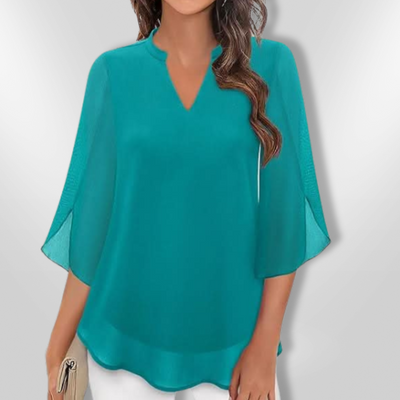 CELESTE | Blouse Chic à Étages