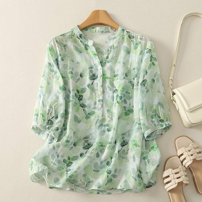 Chemise décontractée en pur coton