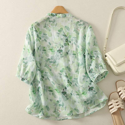 Chemise décontractée en pur coton