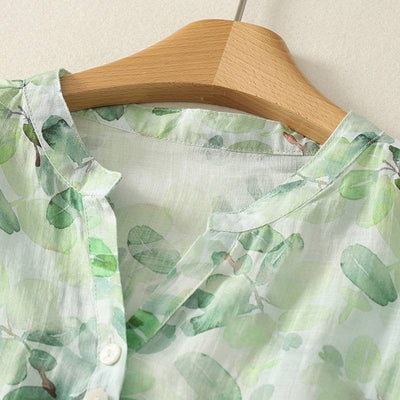 Chemise décontractée en pur coton