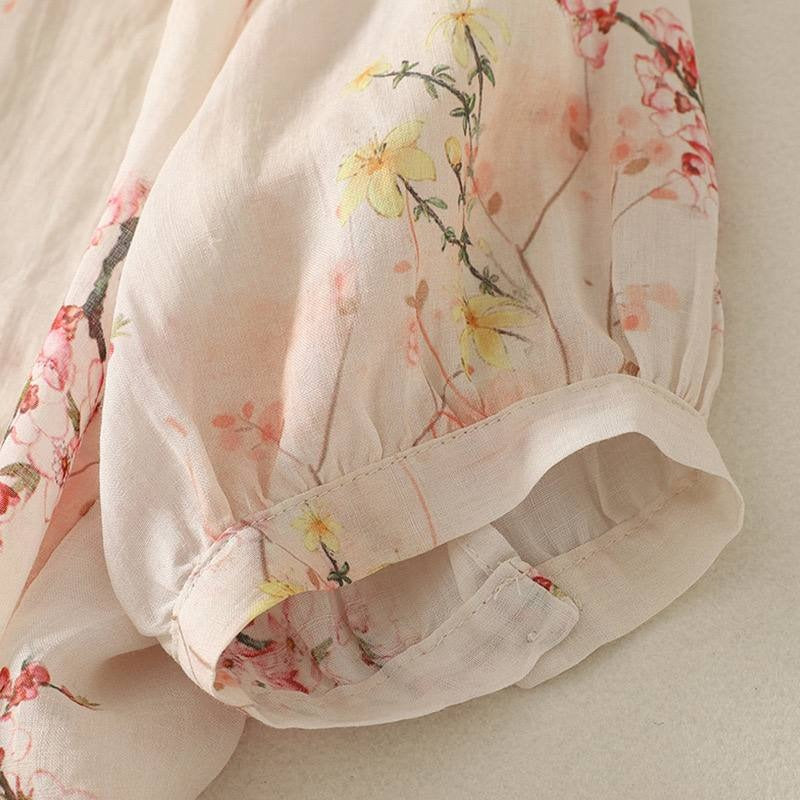 Chemise décontractée en pur coton