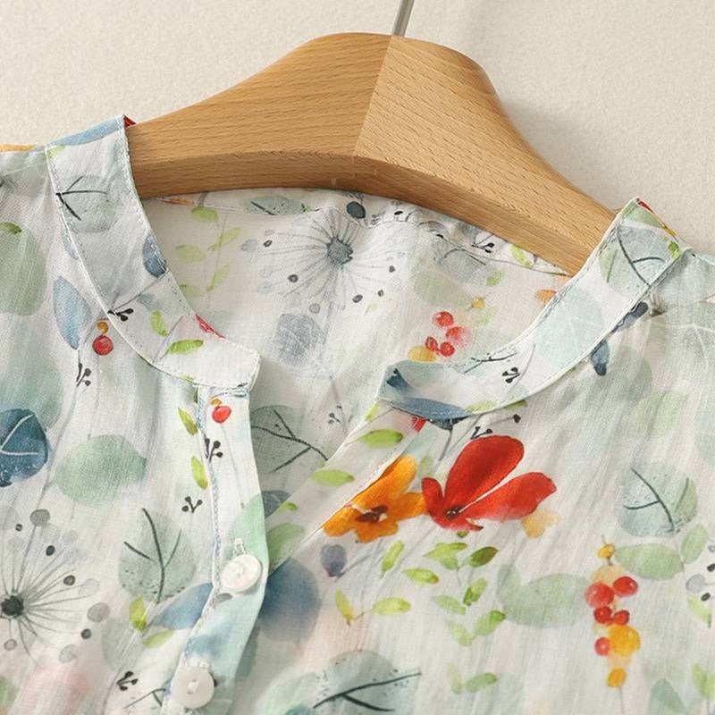 Chemise décontractée en pur coton