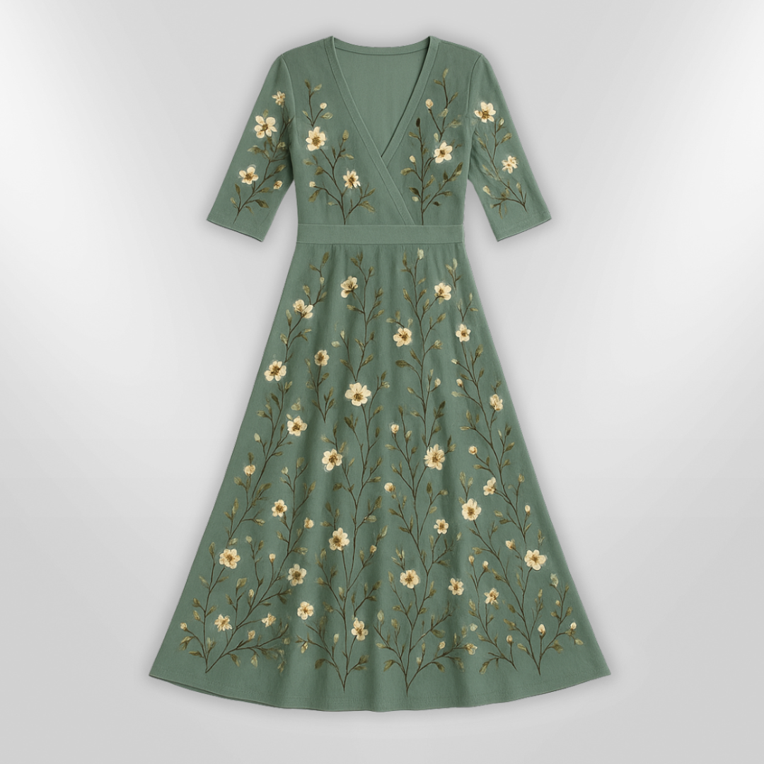 ELEANOR | Robe Florale Fluide