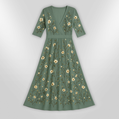 ELEANOR | Robe Florale Fluide