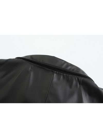 Kailash | Manteau long en cuir homme