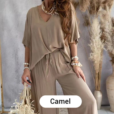 Crista| Costume décontracté pour femmes en couleur unie