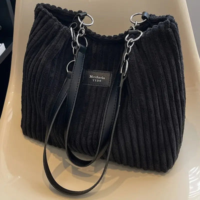 JULIA |  Sac en Velours Côtelé en Coton