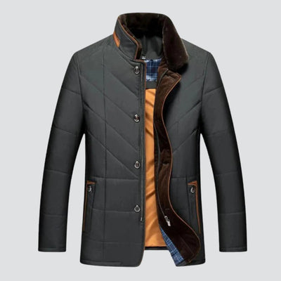 FÉLIX | Manteau d'hiver chaud pour hommes avec col montant