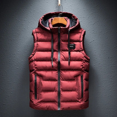 STEFAN | Gilet avec capuche