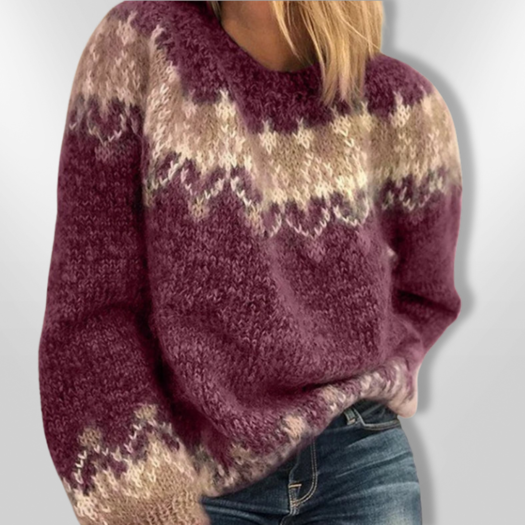 MARTINA | Pull en tricot confortable