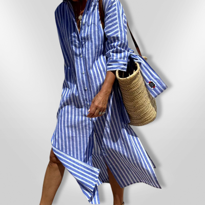 SOPHIE | Robe Chemise Rayée