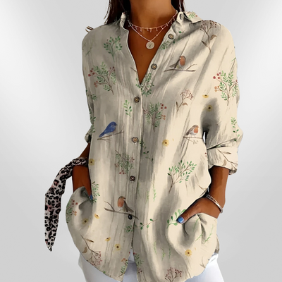 MAIA | Blouse Fleurie en Coton