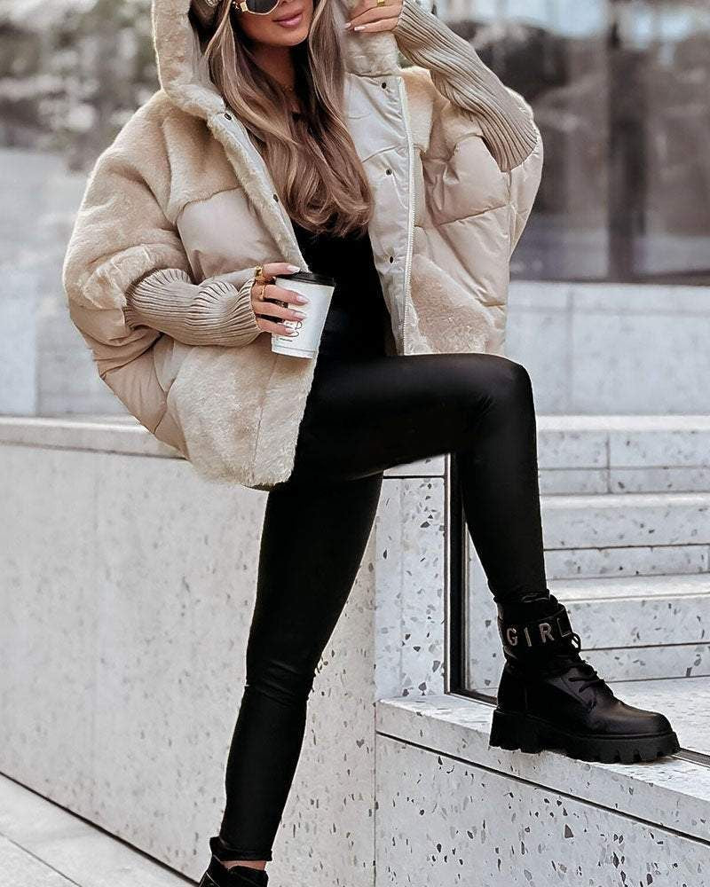 RAINA - VESTE THERMIQUE À CAPUCHE