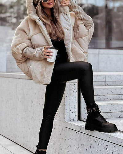 RAINA - VESTE THERMIQUE À CAPUCHE