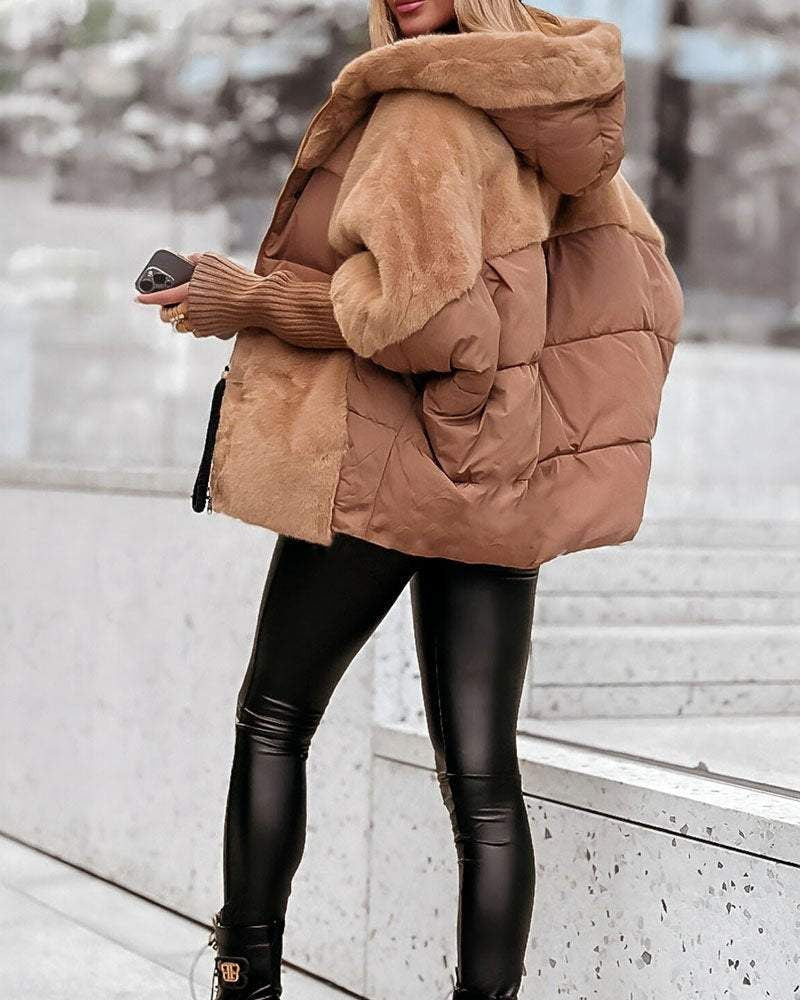 RAINA - VESTE THERMIQUE À CAPUCHE