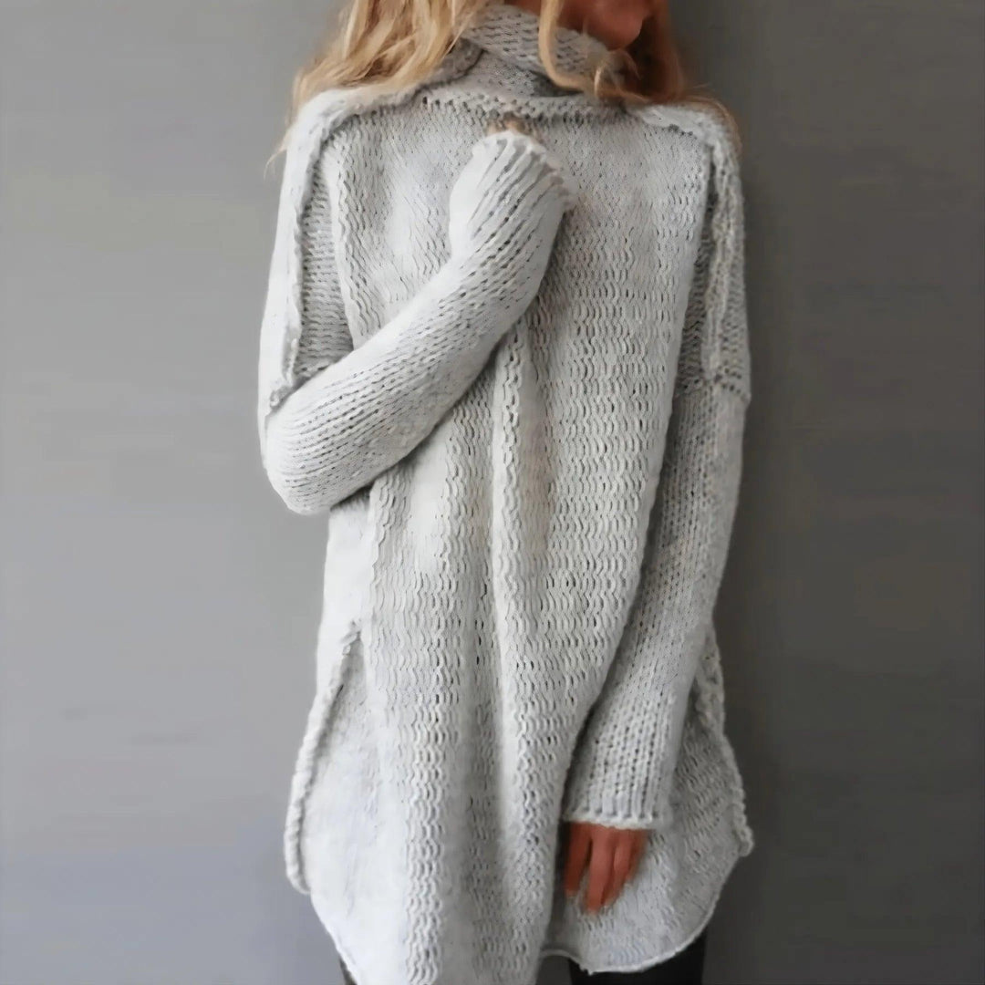 Anna™ - Pull en laine tricoté à la main