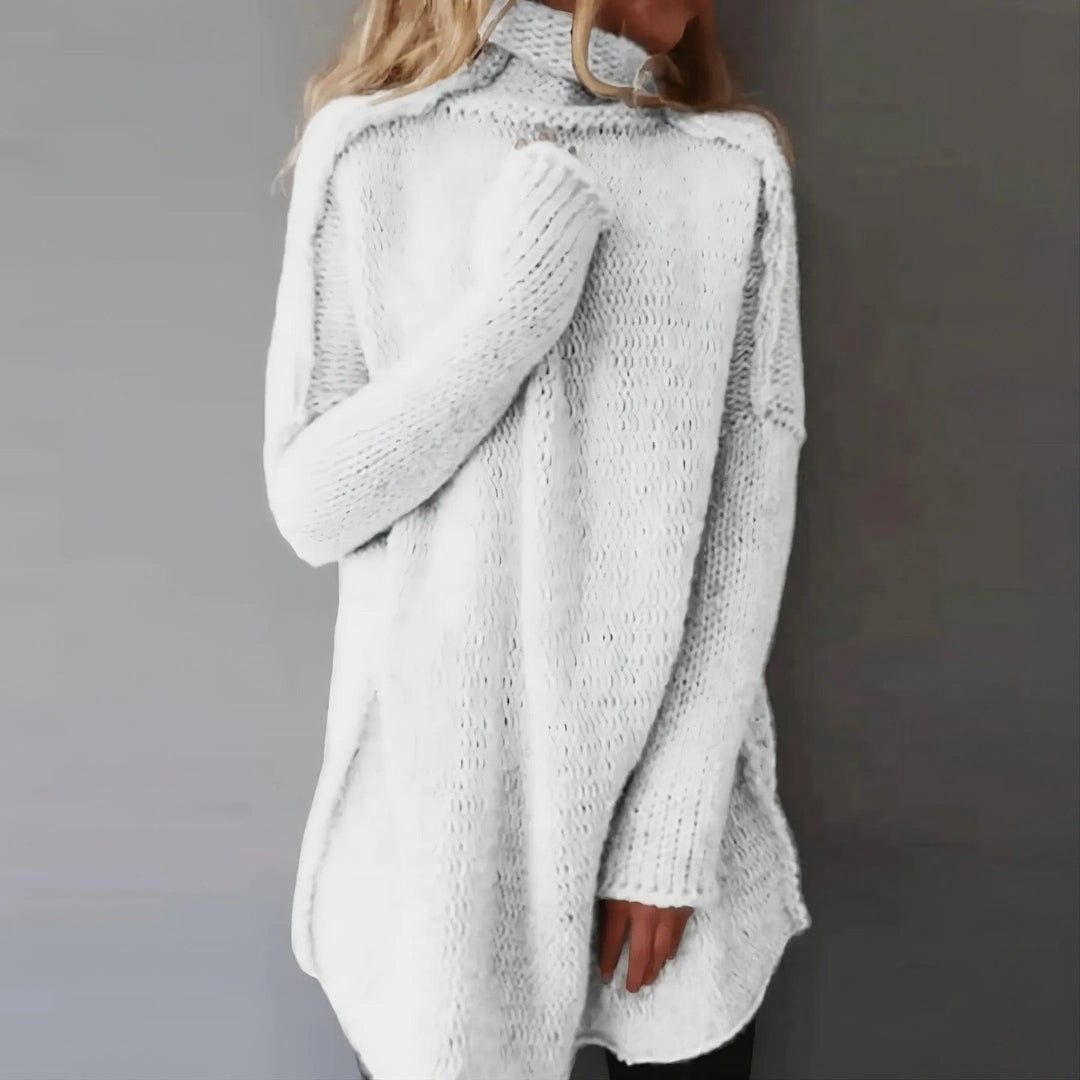 Anna™ - Pull en laine tricoté à la main
