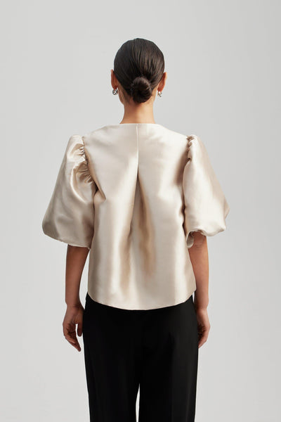 Chemise Cleo – Élégance aérée avec manches ballon