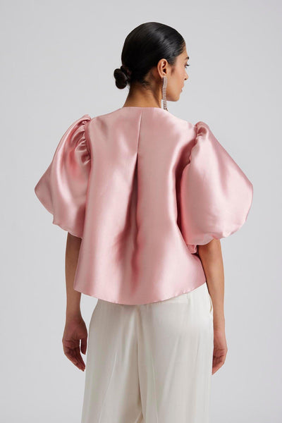 Chemise Cleo – Élégance aérée avec manches ballon