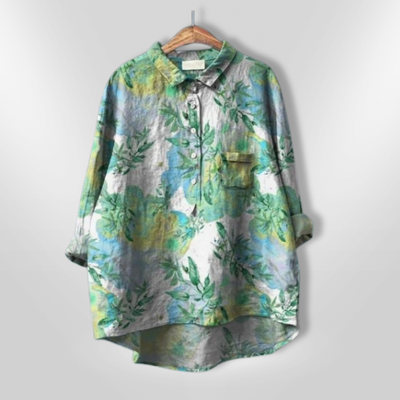 LILA | Chemisier à imprimé floral