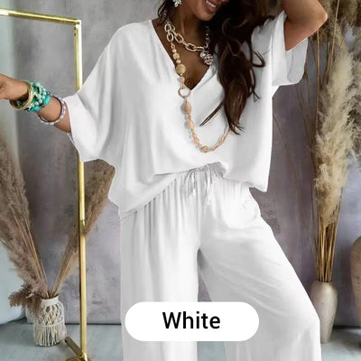 Crista| Costume décontracté pour femmes en couleur unie