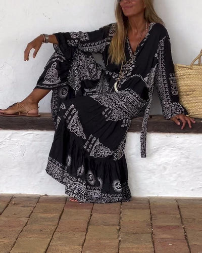 MAUREEN - ROBE AMPLE AU STYLE ARTISTIQUE