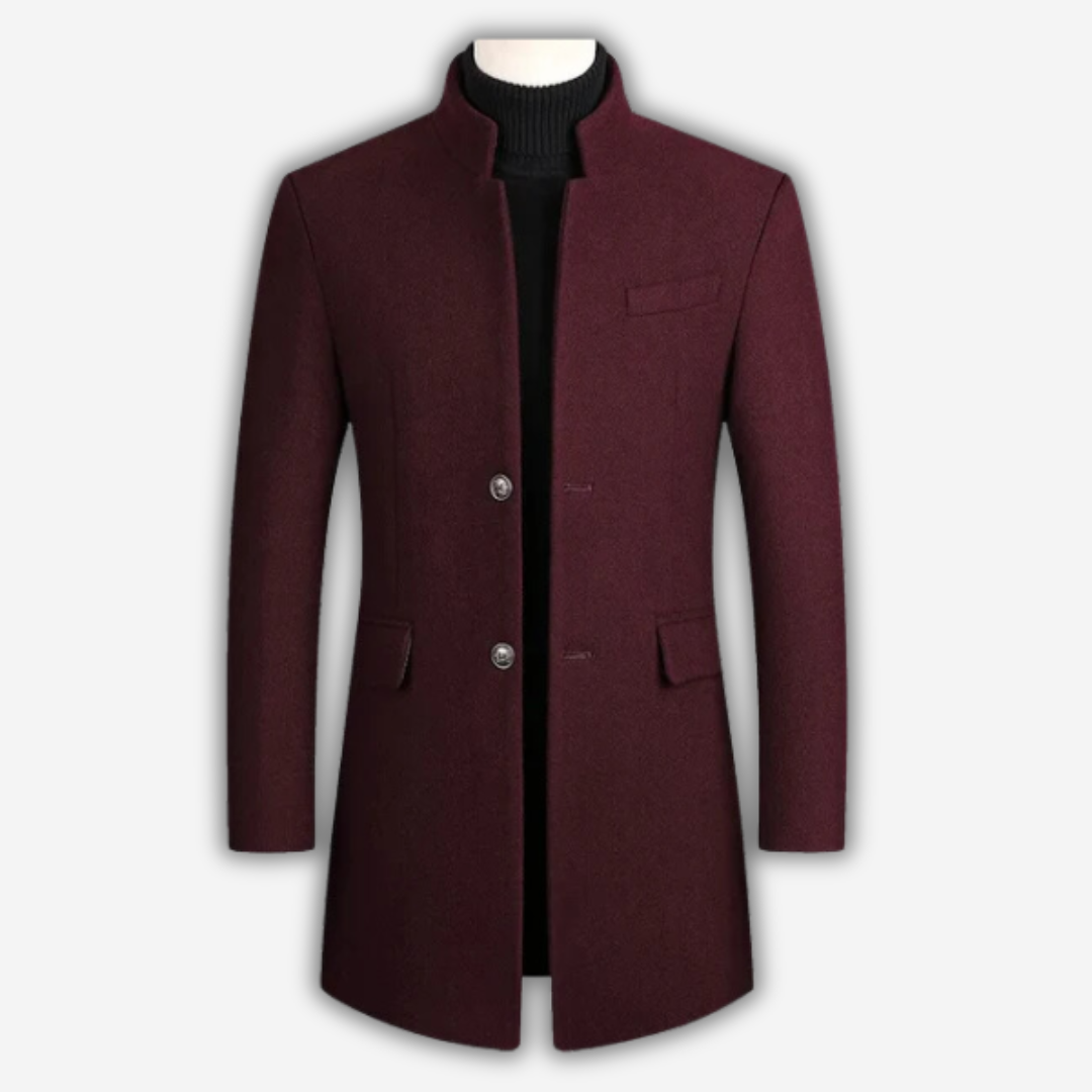 FREDERIK | Manteau en laine décontracté