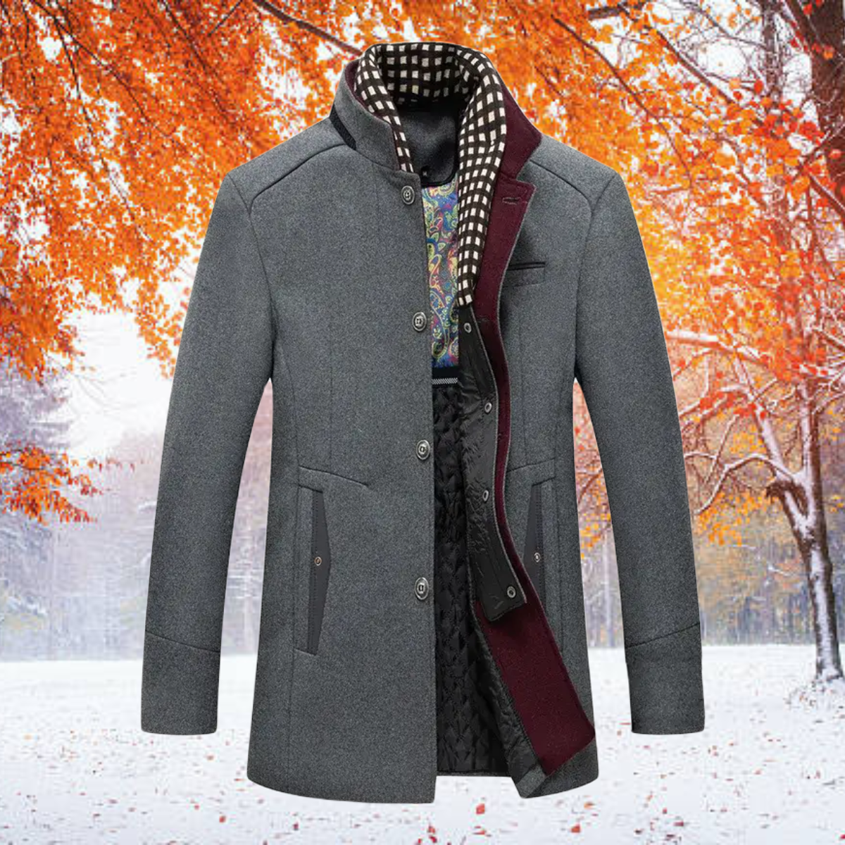 HENDRIKMC | Veste d'hiver pour hommes