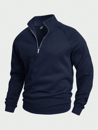 ANTONIO | Pull décontracté à demi-zip