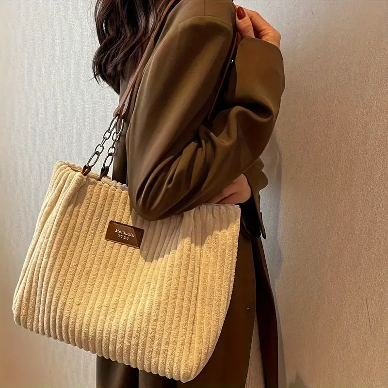 JULIA |  Sac en Velours Côtelé en Coton