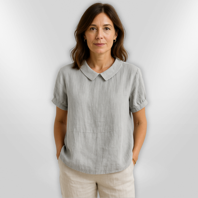 MABEL | Blouse à Col Classique