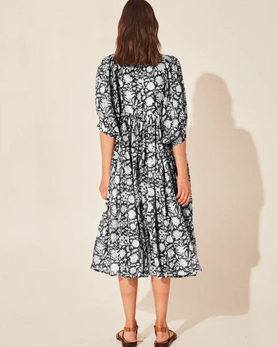 AMARE - ROBE BOHO À MOTIFS FLORAUX