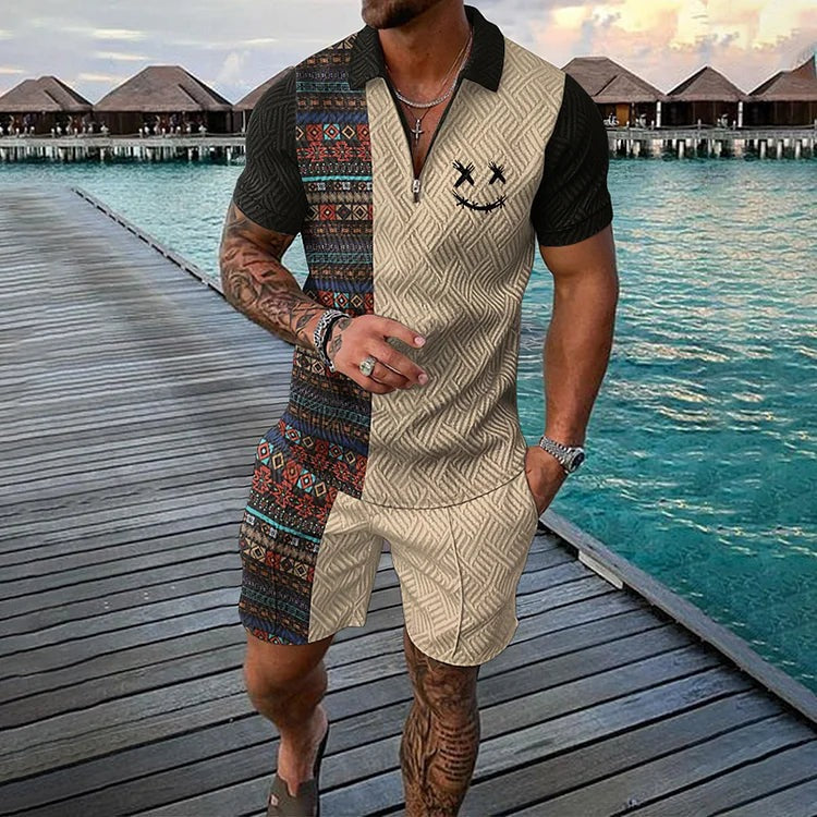 Ensemble polo et short Time Traveler