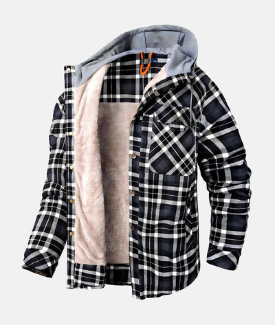 JARREN | Veste en flanelle à carreaux