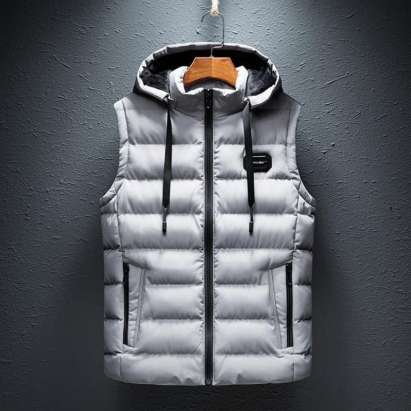 STEFAN | Gilet avec capuche