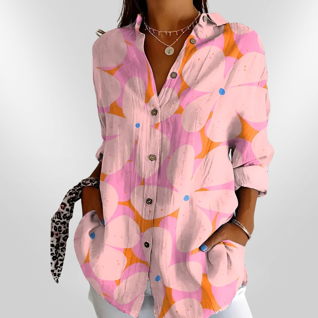 MAIA | Blouse Fleurie en Coton