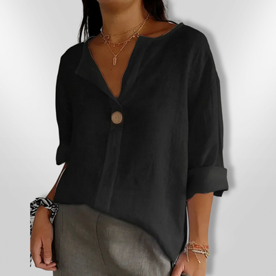 JESSA | Blouse Décontractée à Col V