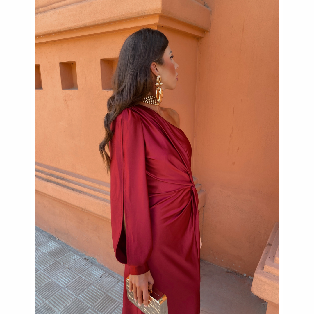 Luna | Robe de Cocktail Élégante