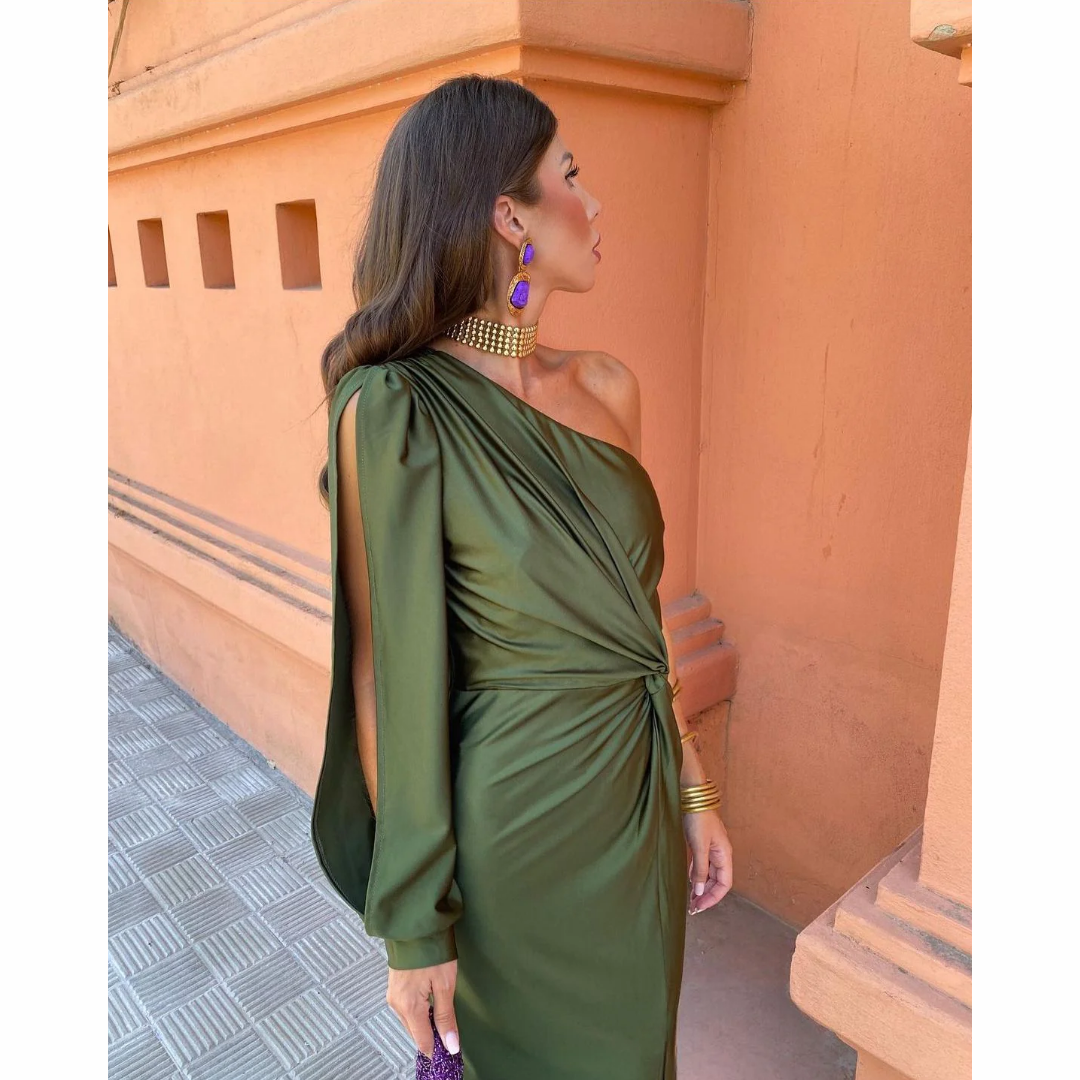 Luna | Robe de Cocktail Élégante