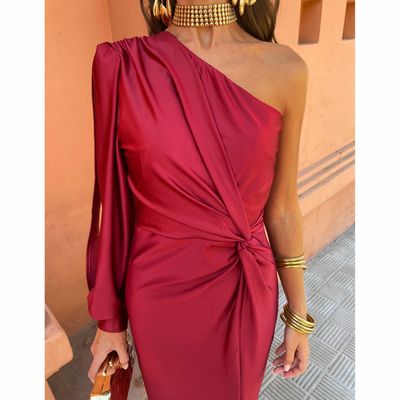 Luna | Robe de Cocktail Élégante