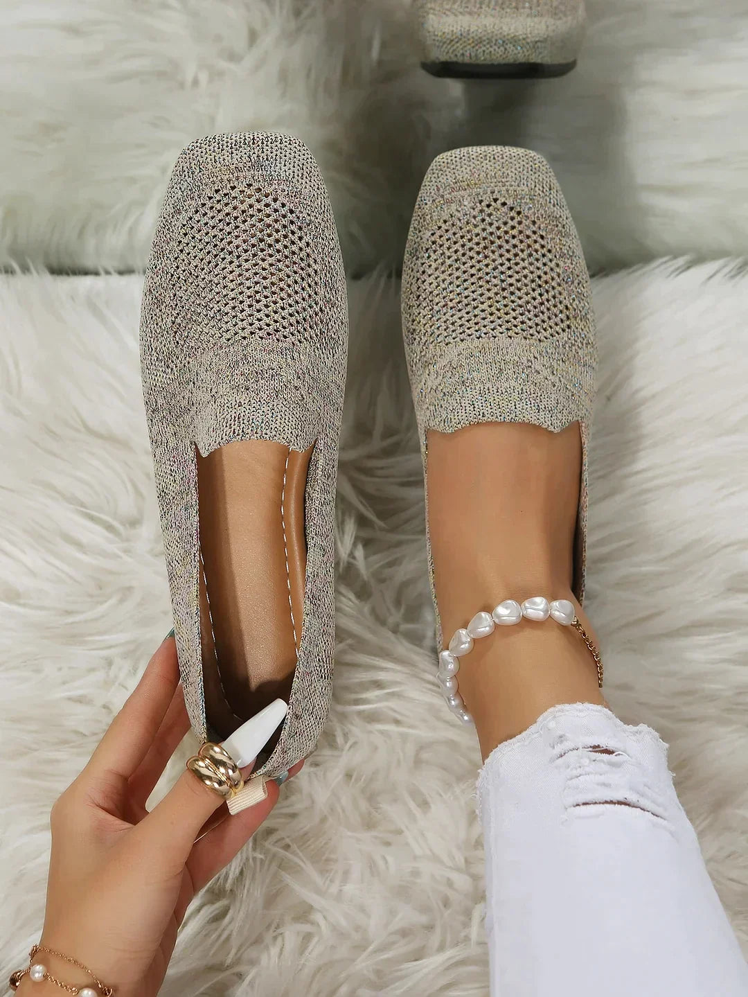 Noémie | Chaussures Plates Pour Femmes | Confortable