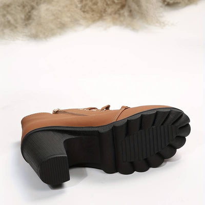 Lana | Bottes Lacets Pour Femme | Talons