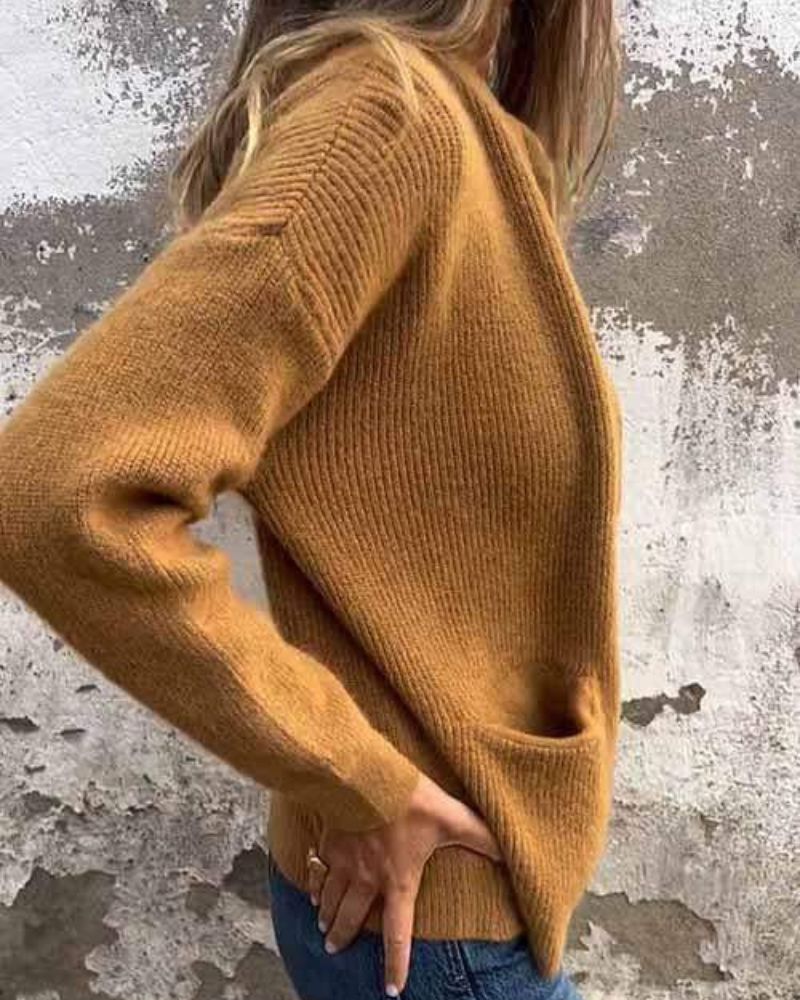 ERA - Cardigan en coton à fermeture éclair