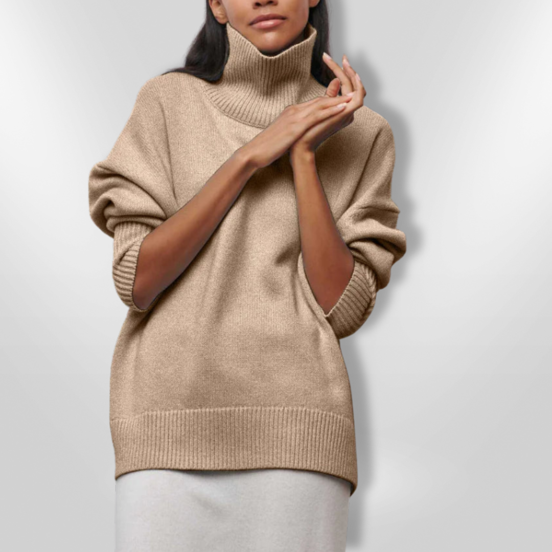 OLIVIA | Pull col roulé